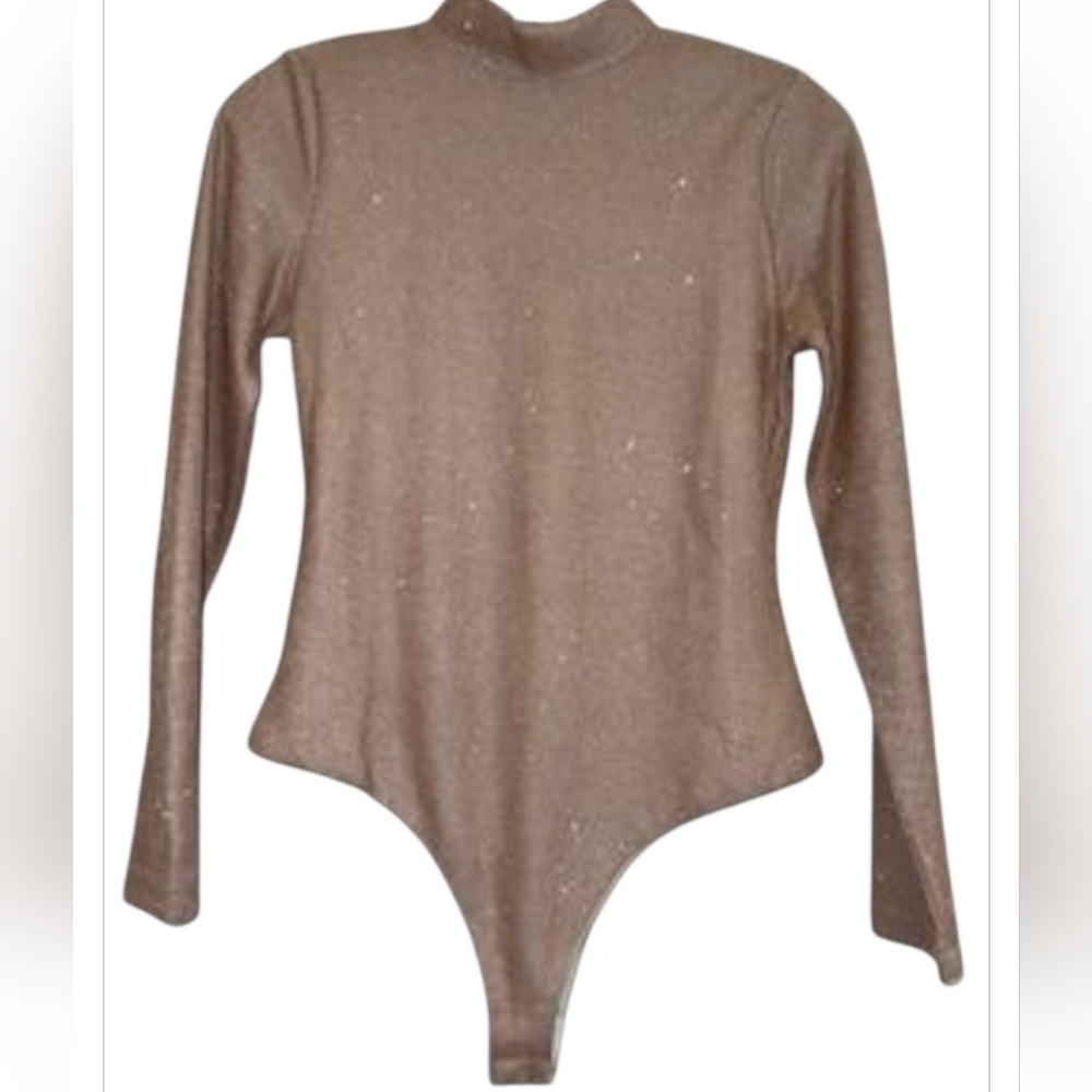 Sparkly Long Sleeve Bodysuit
